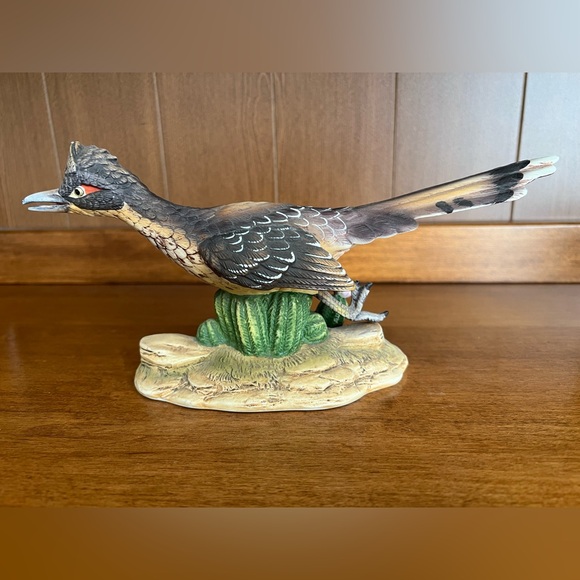 Vintage Roadrunner by Andrea Handcrafted porcelain Bird Figurine - Picture 3 of 5
